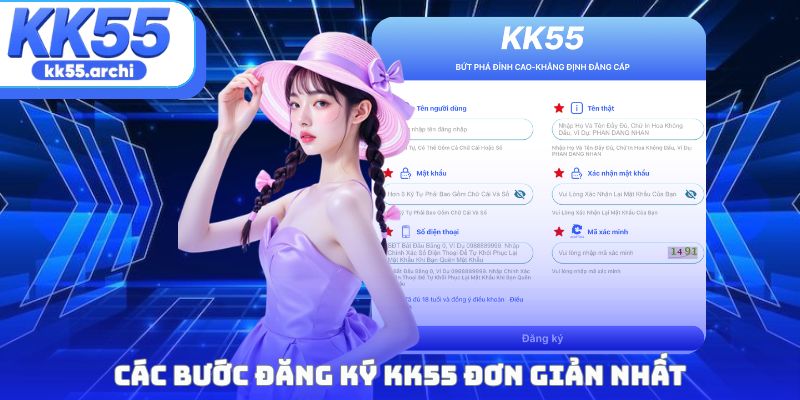 Các bước đăng ký KK55 đơn giản nhất