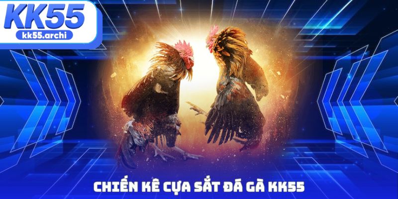 Chiến kê cựa sắt đá gà KK55