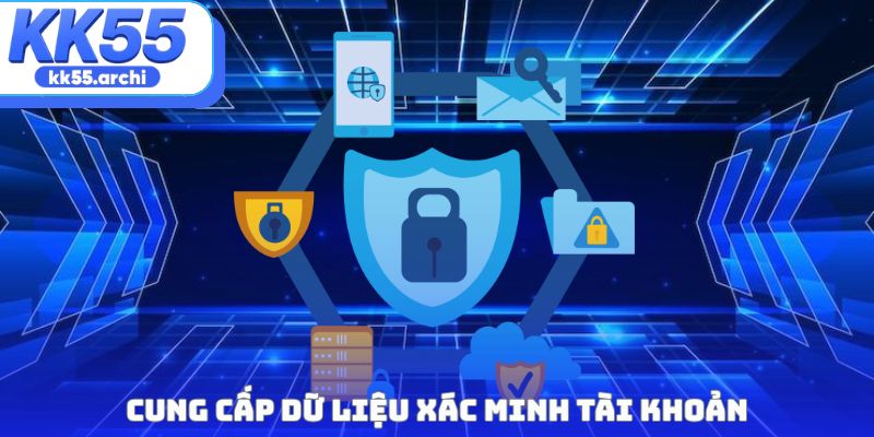 Cung cấp dữ liệu xác minh tài khoản